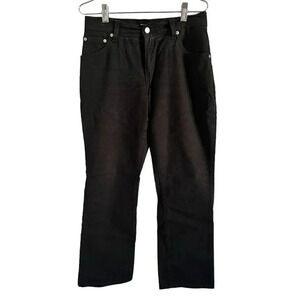 Levi 550 Relaxed Fit Boot Cut Women's Size 6S Black Jeans